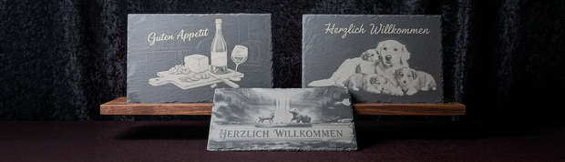 Große Schieferplatten