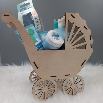 Baby Geschenk, Kinderwagen, zur Geburt, Baby Pflegeprodukte
