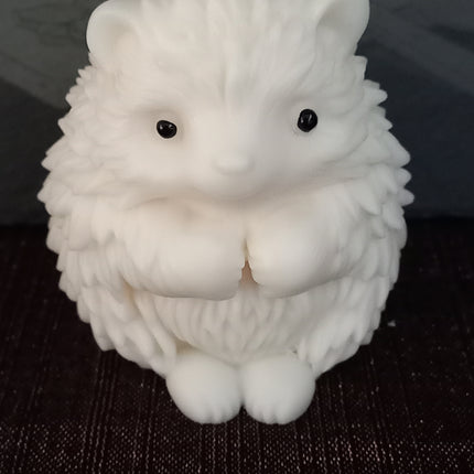 Igel Kerze, Mitbringsel aus 100 % Rapswachs