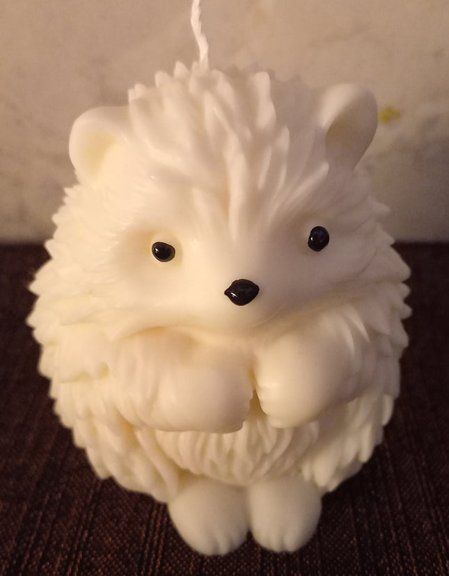 Igel Kerze, Mitbringsel aus 100 % Rapswachs