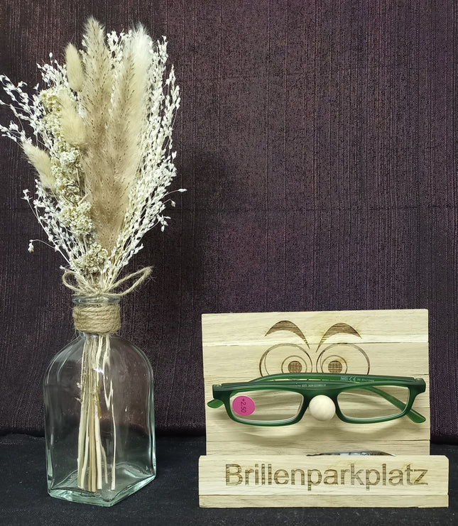 Brillenparkplatz, Brillenaufbewahrung, Brillenhalter aus Klötzchen