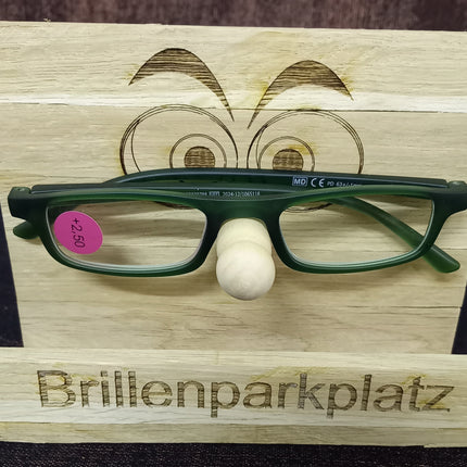 Brillenparkplatz, Brillenaufbewahrung, Brillenhalter aus Klötzchen
