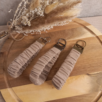 Schlüsselanhänger, Scrunchieschlüsselanhänger, im Set möglich mit passendem Scrunchie