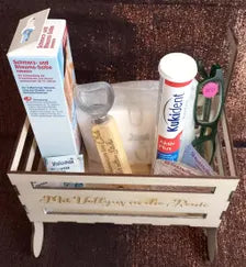 RENTE ROLLATOR, Rentnerbox/ Rentnerkorb, Ruhestand. Zur Rente, lustiges Geschenk für Mann oder Frau zum Renteneintritt, Schieferuntersetzer