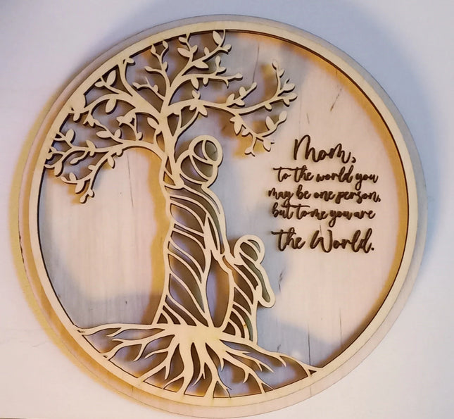 Muttertag, Geschenk, Mutter und Kind