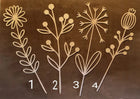 Blumen aus Holz