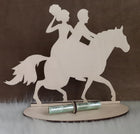 Geldgeschenk, Holz, Hochzeit, Just Married