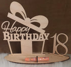 Happy Birthday Geschenk aus Holz, Geldgeschenk, Motiv Geschenk