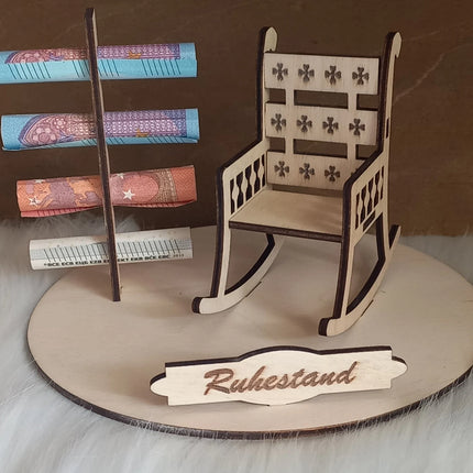 Geldgeschenk, Ruhesitz, Endlich Rente, Ruhestand
