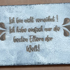 ich bin nicht verwöhnt