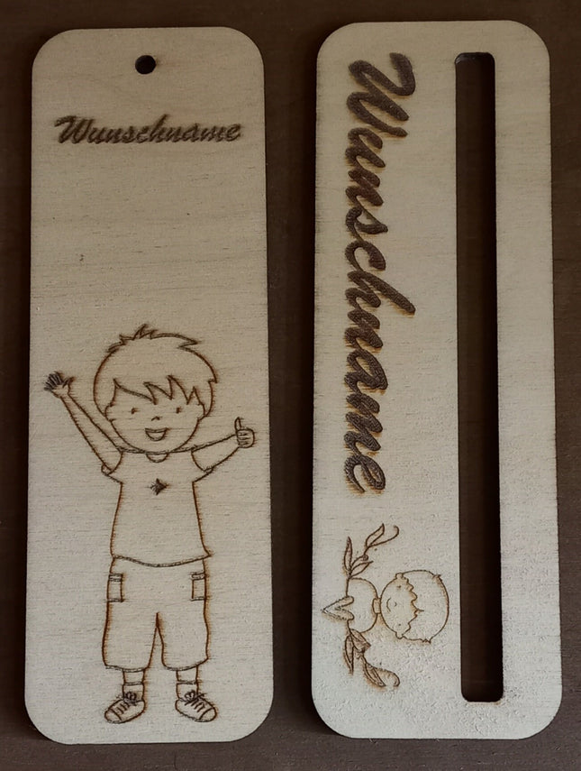 Lesehilfe und Lesezeichen PERSONALIERT, verschiedene Designs