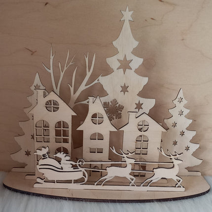 Weihnachtsdorf #Weihnachtsdeko#