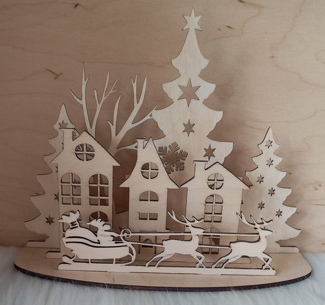 Weihnachtsdorf #Weihnachtsdeko#