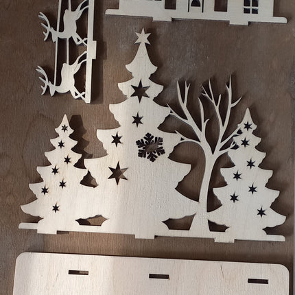 Weihnachtsdorf #Weihnachtsdeko#