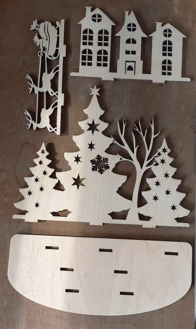 Weihnachtsdorf #Weihnachtsdeko#