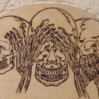 Holzschild