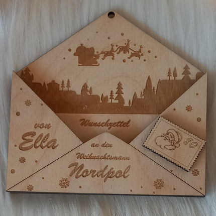 Wunschzettel an den Weihnachtsmann