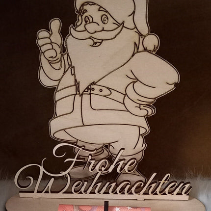 Geldgeschenk, Weihnachten, Weihnachtsmann, Frohe Weihnachten