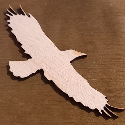 HOLZADLER, zum Basteln, dekorieren oder spielen, in verschiedenen Größen