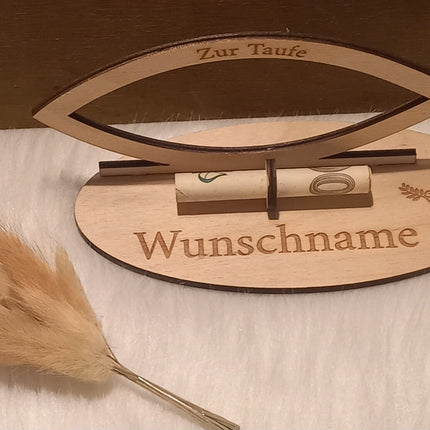 Zur Kommunion, Konfirmation, oder Taufe. Personalisierbar mit dem Wunschnamen