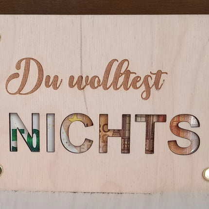 Geldgeschenk KARTE
