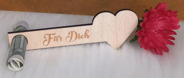 Geldgeschenk, HERZ, Für Dich