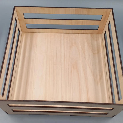 OHNE INHALT,Geschenkbox, Aufbewahrungsbox, Holzbox, Holzkiste, OHNE INHALT