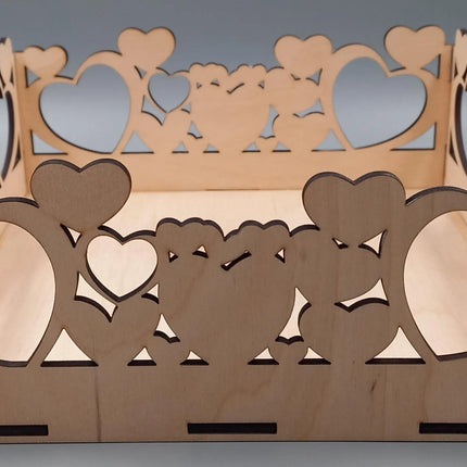 OHNE INHALT,Geschenkbox, Aufbewahrungsbox, Holzbox, Holzkiste, OHNE INHALT