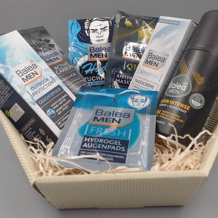 Geschenkbox, Beautybox, Wellnessbox für den Mann