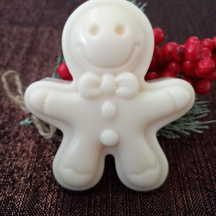 Lebkuchenmann Kerze Weihnachten, Nikolaus, Weihnachtsfeier, Mitbringsel