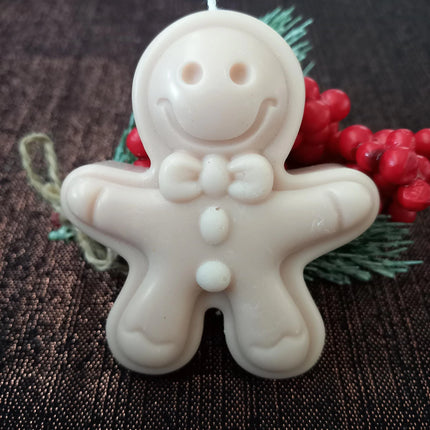 Lebkuchenmann Kerze Weihnachten, Nikolaus, Weihnachtsfeier, Mitbringsel