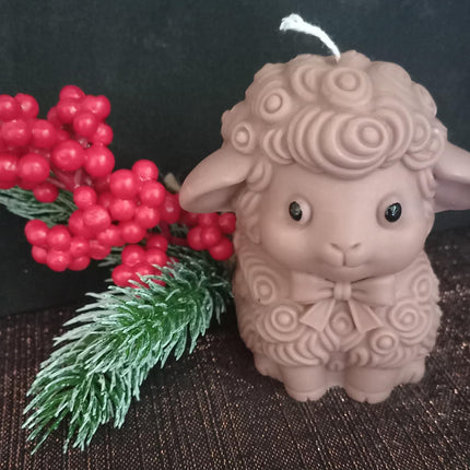 Schaf, Lämmchen Kerze Weihnachten, Nikolaus, Weihnachtsfeier, Mitbringsel
