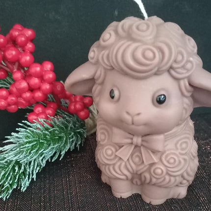 Schaf, Lämmchen Kerze Weihnachten, Nikolaus, Weihnachtsfeier, Mitbringsel