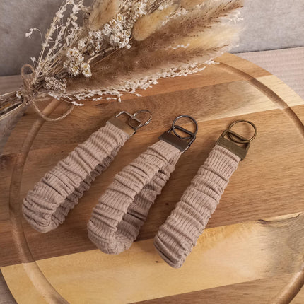 Schlüsselanhänger, Scrunchieschlüsselanhänger, im Set möglich mit passendem Scrunchie
