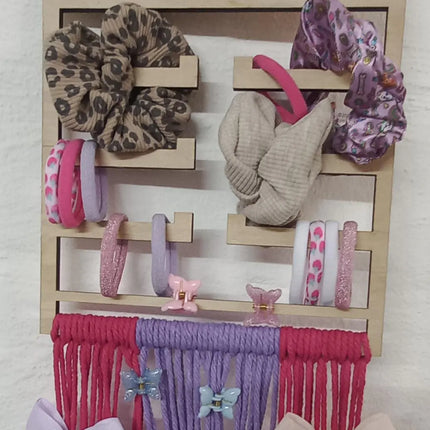 Haarspangenaufbewahrung, Haarspangenorganizer, Scrunchiehalter, personalisierbar