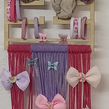 Haarspangenaufbewahrung, Haarspangenorganizer, Scrunchiehalter, personalisierbar