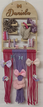 Haarspangenaufbewahrung, Haarspangenorganizer, Scrunchiehalter, personalisierbar