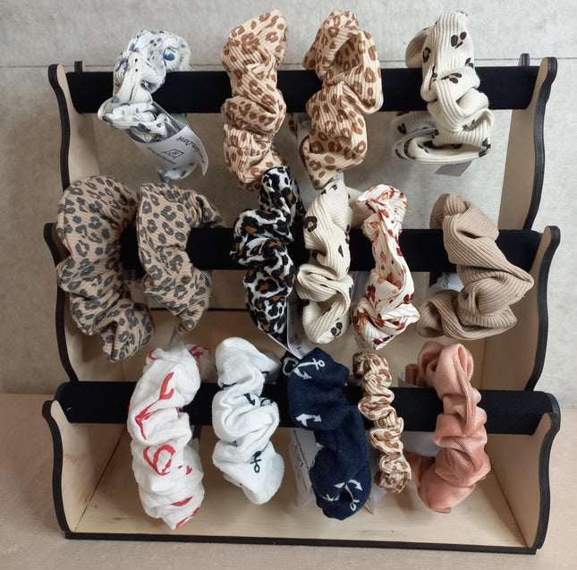 Scrunchiehalter, Organizer, Aufbewahrung für Scrunchies, Haargummies, Armbänder, Uhren
