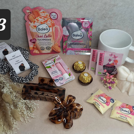 Geschenkbox, Beauty, Haar-Accessoires- Box, Wellnessbox, Geburtstagsbox für Frauen