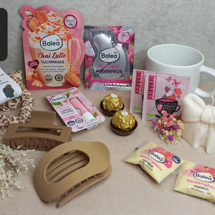 Geschenkbox, Beauty, Haar-Accessoires- Box, Wellnessbox, Geburtstagsbox für Frauen