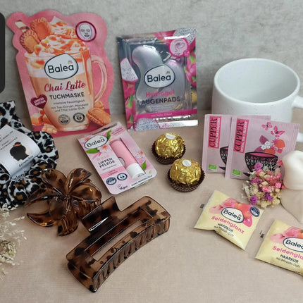 Geschenkbox, Beauty, Haar-Accessoires- Box, Wellnessbox, Geburtstagsbox für Frauen