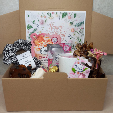 Geschenkbox, Beauty, Haar-Accessoires- Box, Wellnessbox, Geburtstagsbox für Frauen