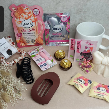 Geschenkbox, Beauty, Haar-Accessoires- Box, Wellnessbox, Geburtstagsbox für Frauen