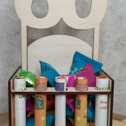 Geldschein- Geschenkbox, Geburtstag, Rente, Geburt, Hochzeit, personalisierbar