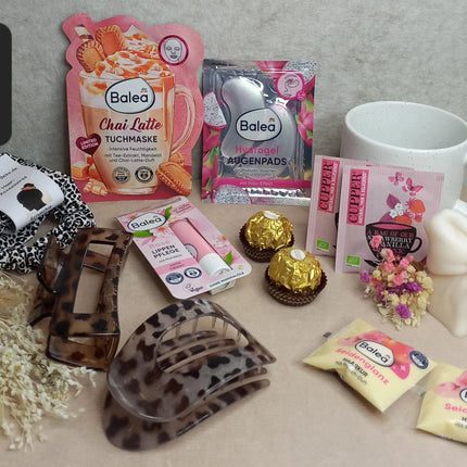 Geschenkbox, Beauty, Haar-Accessoires- Box, Wellnessbox, Geburtstagsbox für Frauen