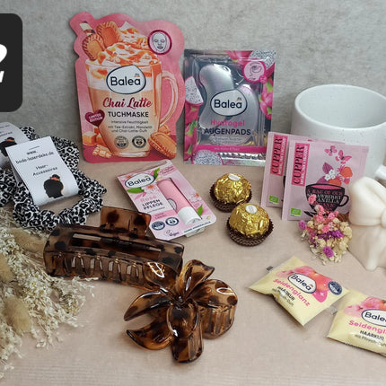 Geschenkbox, Beauty, Haar-Accessoires- Box, Wellnessbox, Geburtstagsbox für Frauen