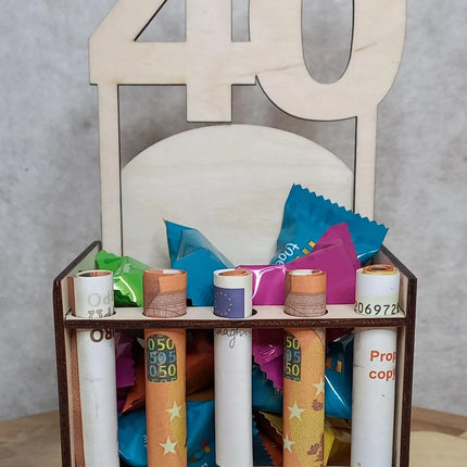 Geldschein- Geschenkbox, Geburtstag, Rente, Geburt, Hochzeit, personalisierbar