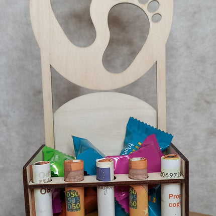 Geldschein- Geschenkbox, Geburtstag, Rente, Geburt, Hochzeit, personalisierbar