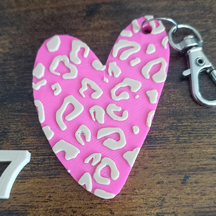 LEO Schlüsselanhänger aus PLA 3D Druck, handmade