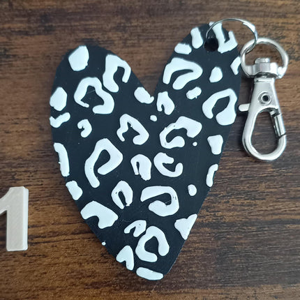 LEO Schlüsselanhänger aus PLA 3D Druck, handmade